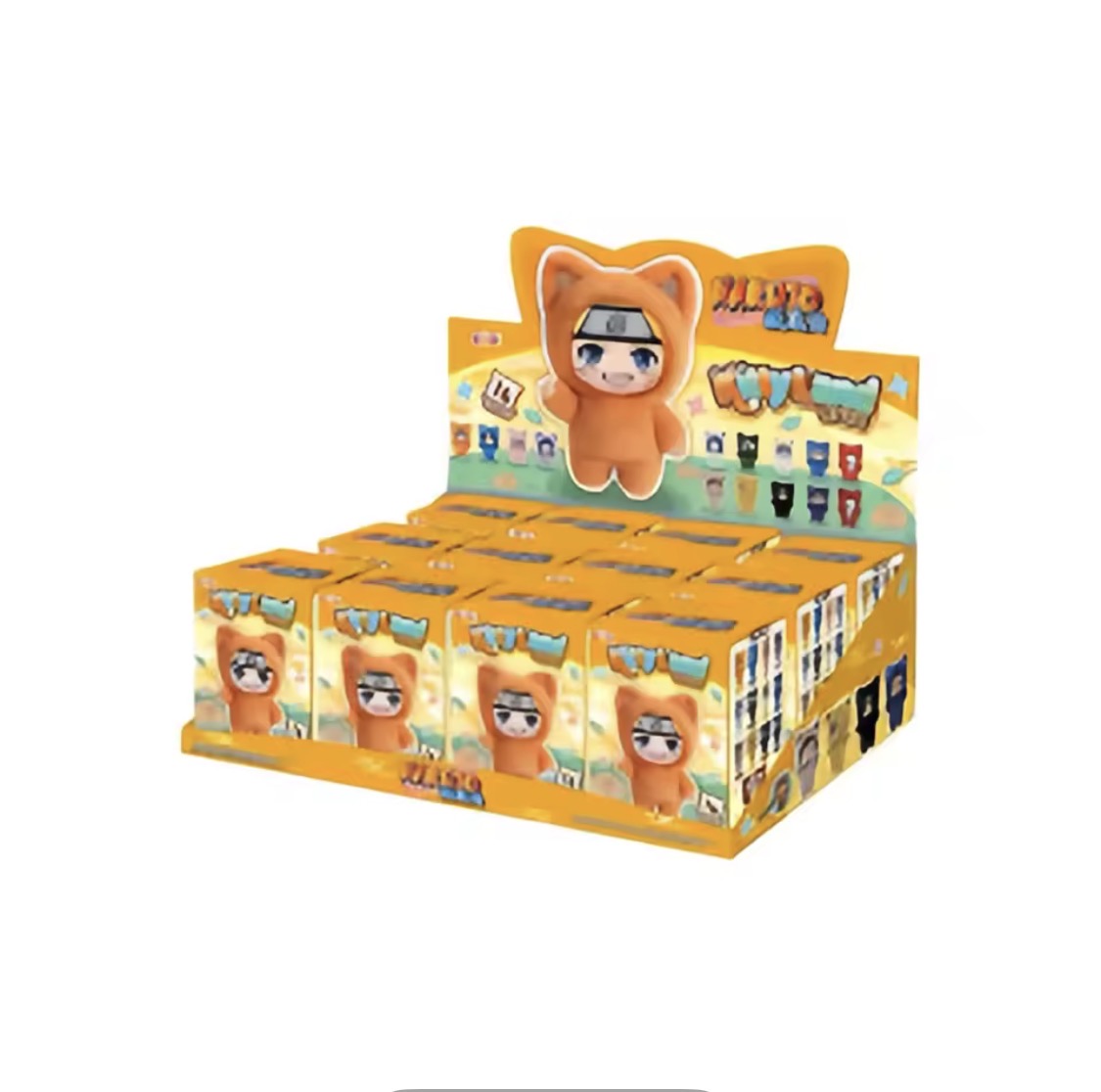 Naruto Kittenland Plush Keychain Blind Box