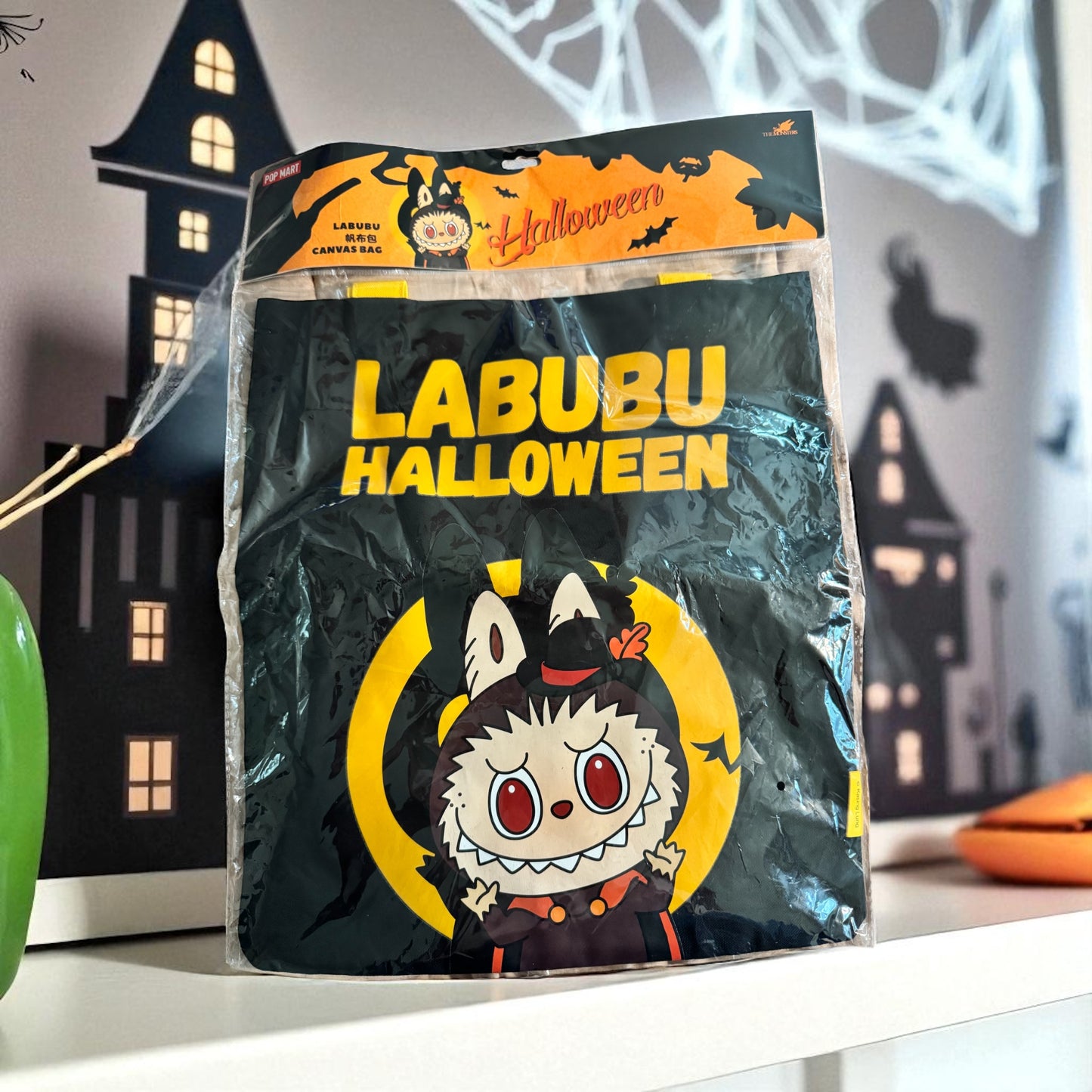 Happy Halloween Party Series-LABUBU Canvas Bag