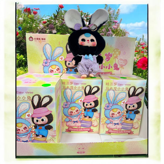 Baby Three Macaron Cute Bunny