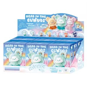 Mickey Head In The Clouds Plush
