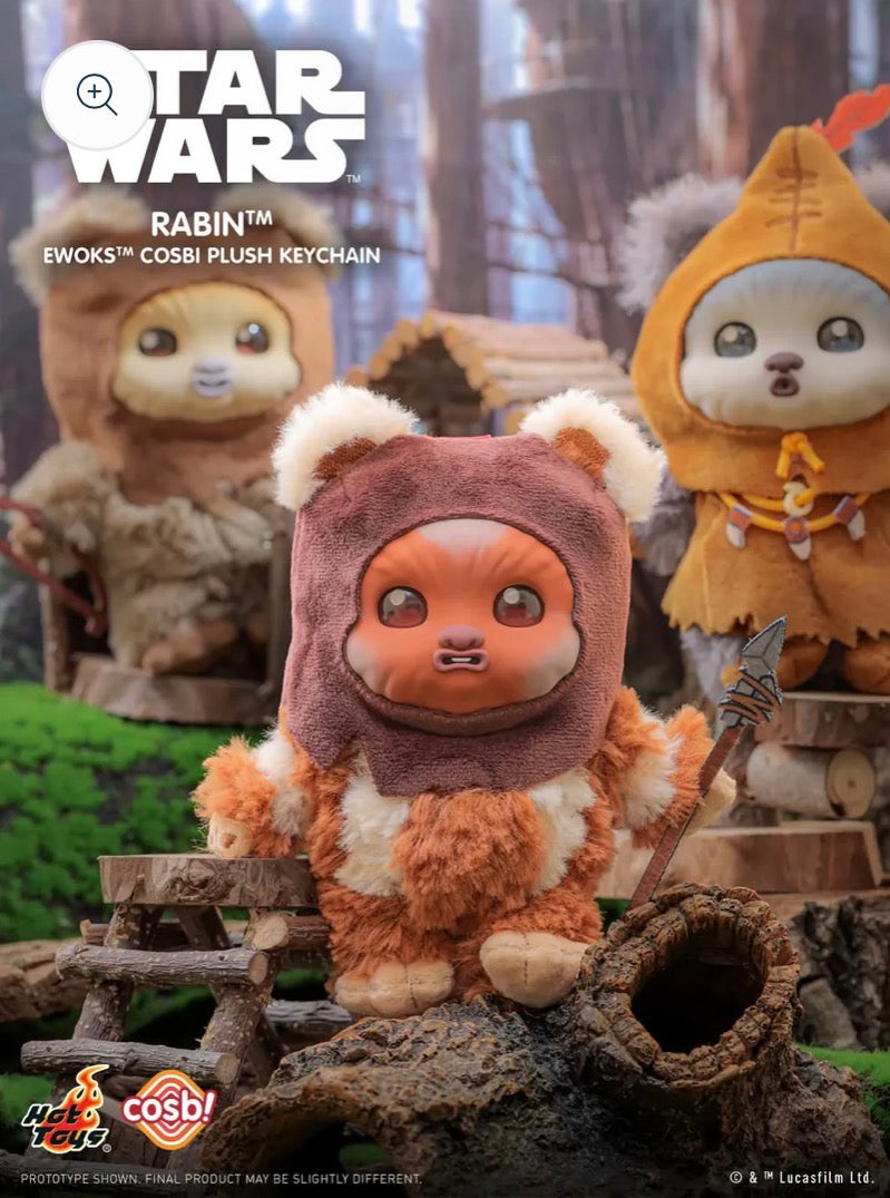 Ewoks Version 2 Plush Keychain Blind Box