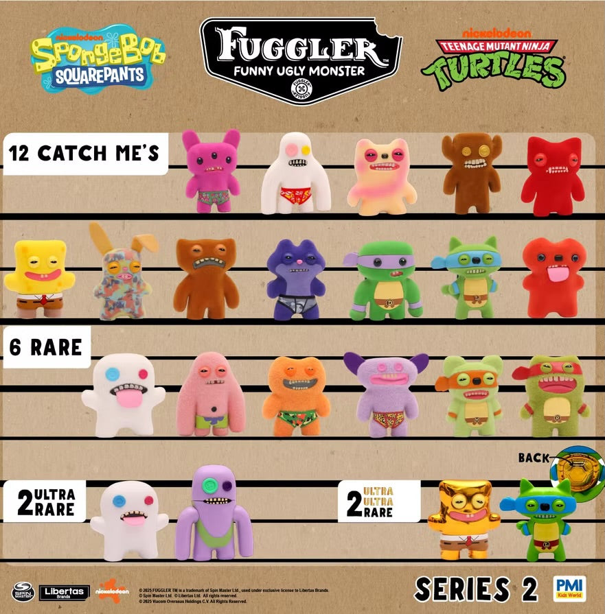 Fuggler Series 2: Sponge Bob & TMNT Mashup