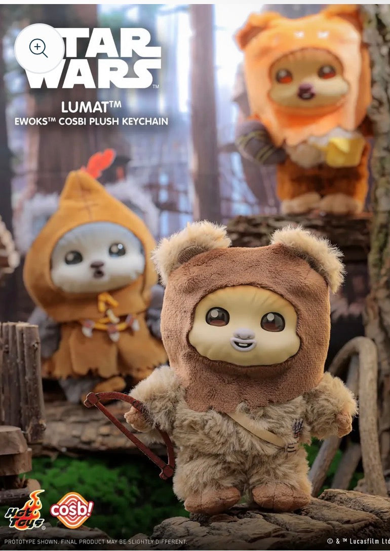 Ewoks Version 2 Plush Keychain Blind Box
