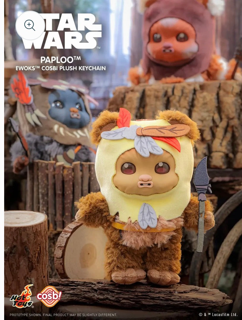 Ewoks Version 2 Plush Keychain Blind Box