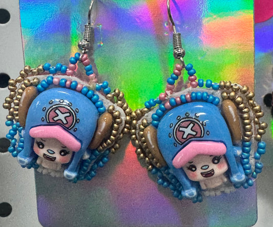 Handmade Beaded ONE PIECE Earrings