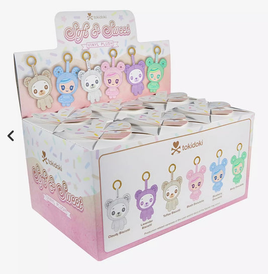 Tokidoki Soft & Sweet Blind Box Vinyl Plush Bag Charm