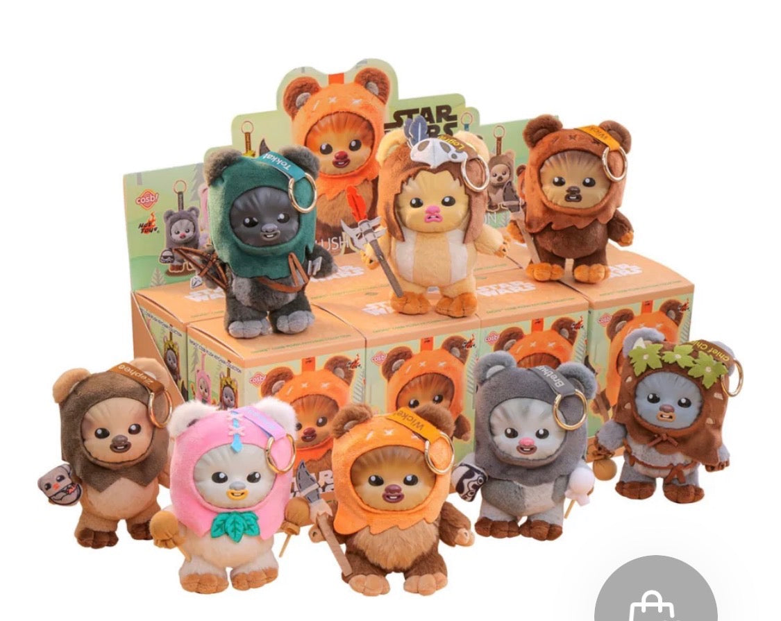 Cosbi Plush Ewok Keychain