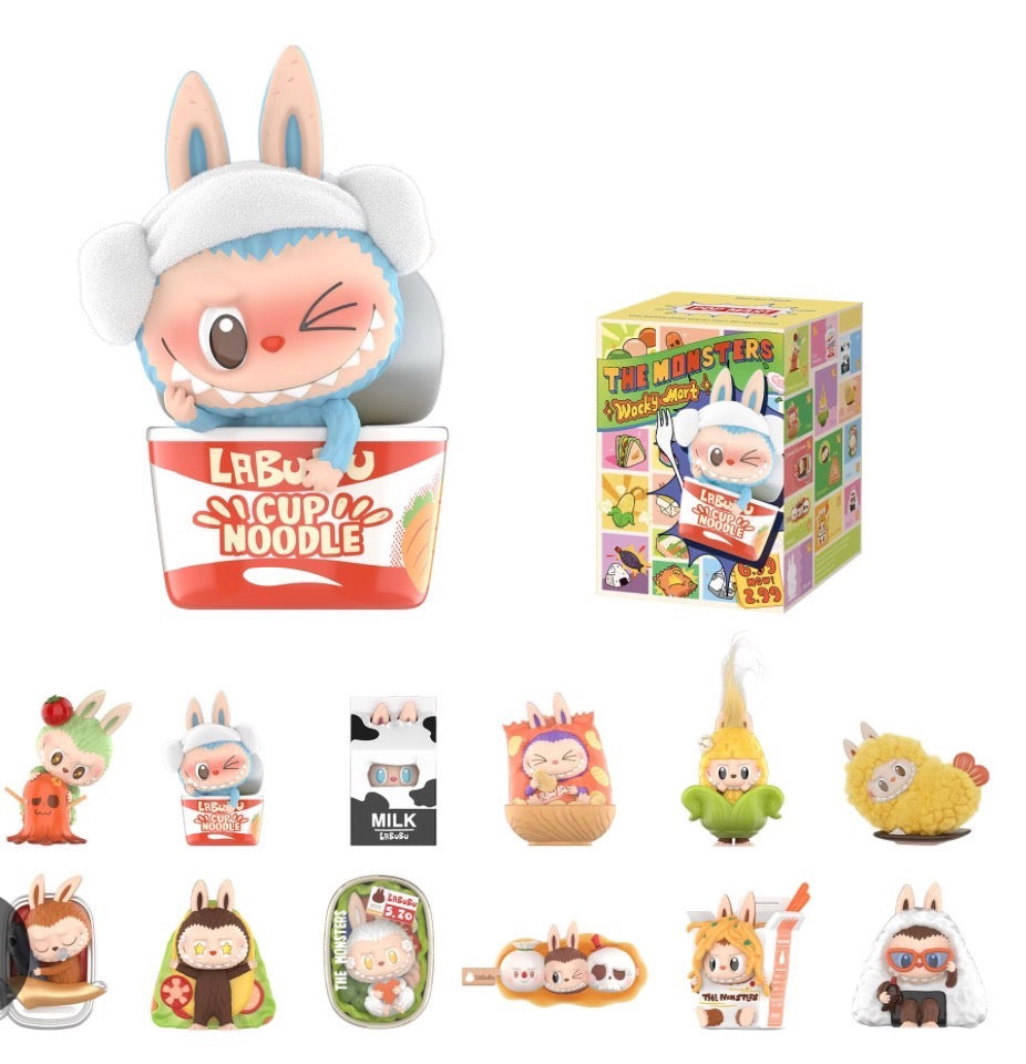 POP MART Labubu The Monsters Wacky Mart Series