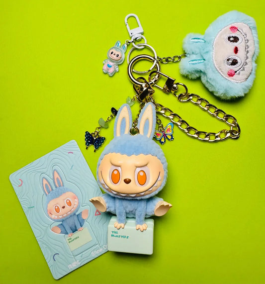 Authentic Lazy Yoga Figures Customized into a Bag Charm