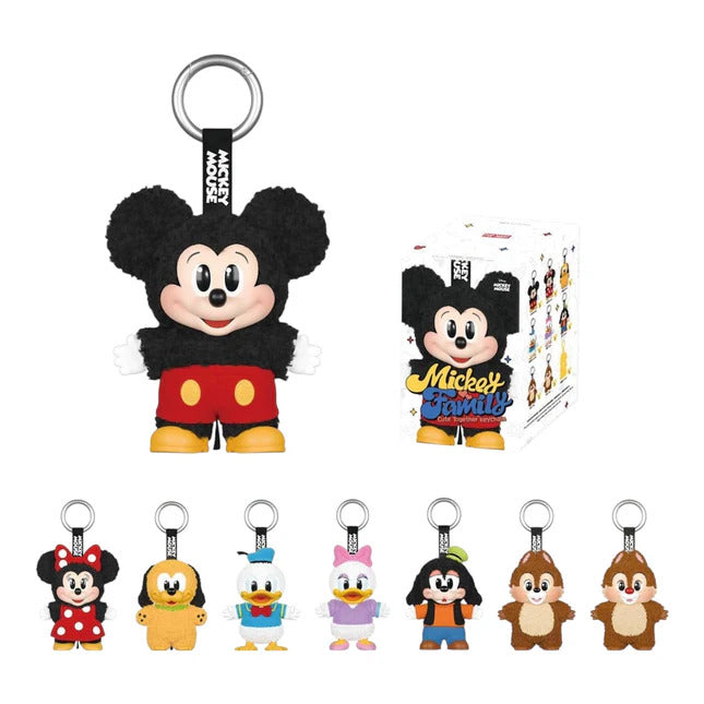 Mickey and Friends Plush keychain
