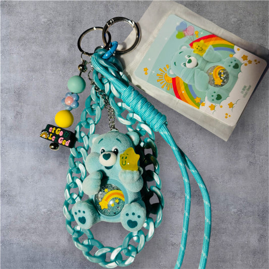 Authentic Popmart “Wish” Care Bear Bag Charm