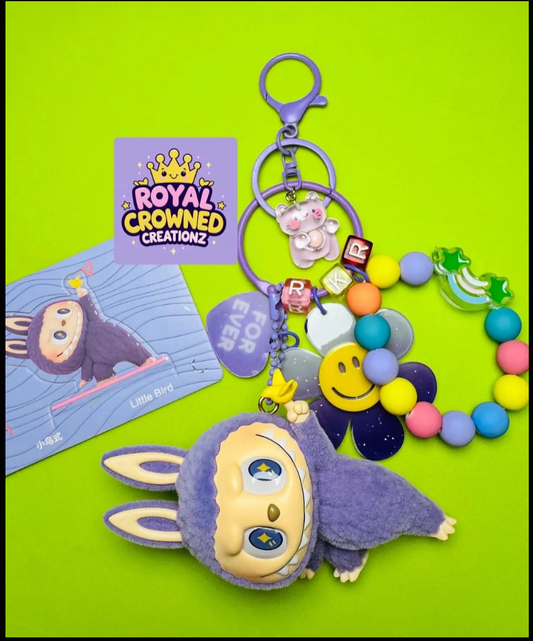 Authentic Lazy Yoga Figures Customized into a Bag Charm