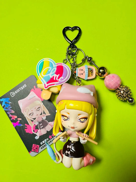 Koitake Bag Charm with Lip Balm