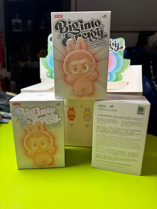 Authentic Popmart Big Into Energy Labubu