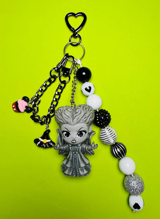 Hocus Pocus Keychain with Charms