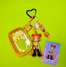 Peach Riot - Poppy (Orange hair) Bag Keychain