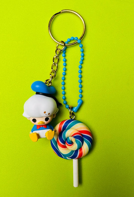 Authentic Popmart Pop Bean custom keychain